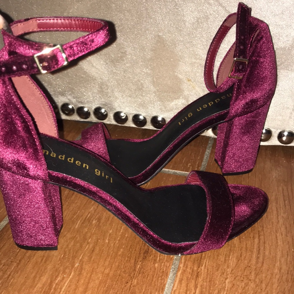 Red Velvet Heels